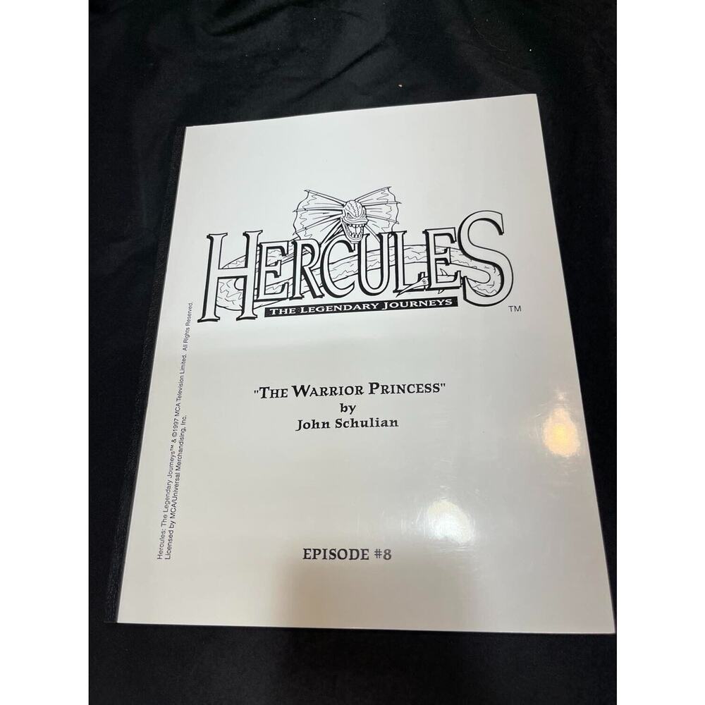 Hercules Script Warrior Princess Episode 8